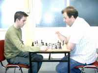 Stephen Jessel (left) and Stephen Brady, Irish Championships, 2006