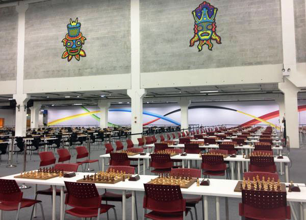 Playing hall of the Olympiad in Tromso