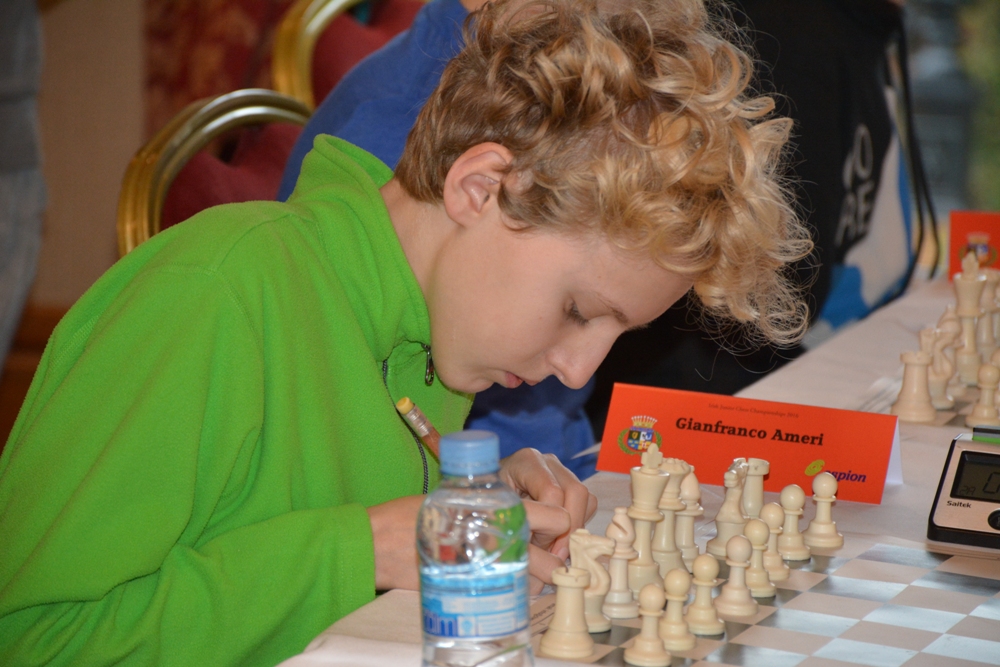 Gianfranco Ameri at the Irish Junior Championships