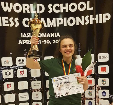 WSCC2017 - Diana Mirza's U17G Winner