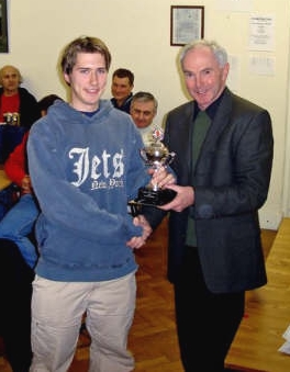 Karl McPhillips with Tony Gregory TD