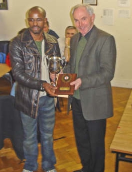 Yoel Ferrer with Tony Gregory TD