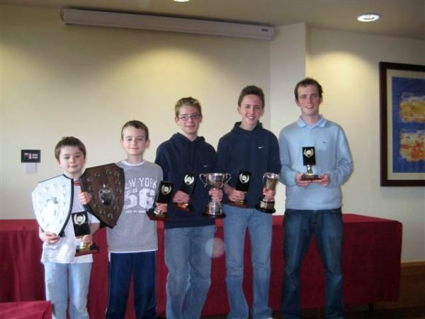 IJC Champions L to R Billy Mc Kenna - Ronan Magee - Mark Berney - Ryan Rhys Griffiths - Dara Murphy