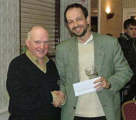 Tony Kosten, GM, winer of the Kilkenny Masters