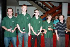 2009 Glorney Cup: Dara Murphy, David Fitzsimons, Sam Osbourne, Oisin Benson and Hugh Doyle
