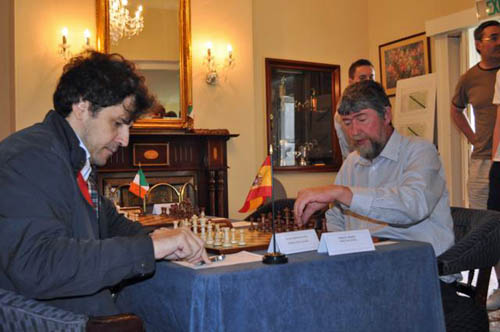 Rafael Rodriguez Lopez and Philip Short, Dun Laoghaire Masters