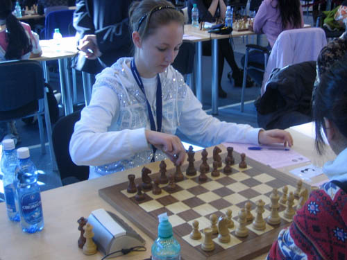 Khanty Mansiysk Olympiad - Sarah-Jane Hearne on B3 for Ireland against New Zealand