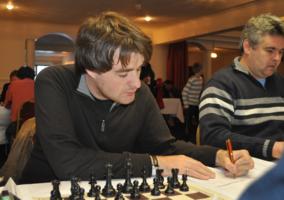 Gawain Jones GM at the Ennis Open