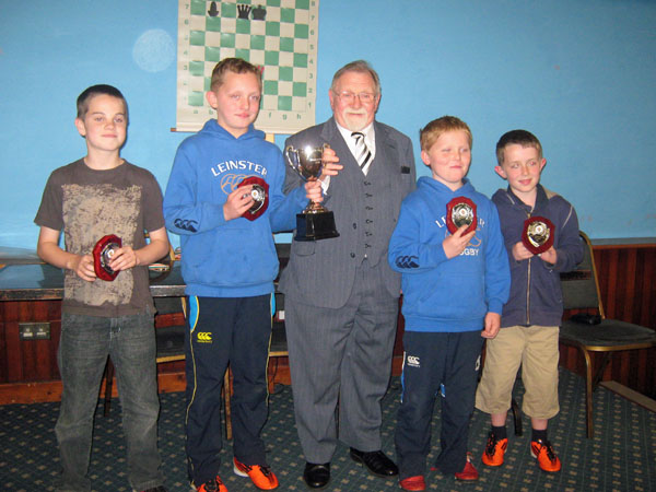 Rathmines junior team (Rathminors), winners of the inaugural Mick Germaine Cup