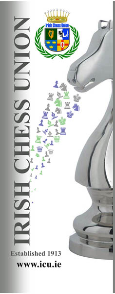 Banner/logo for Irish Chess Championships by Úna O Boyle