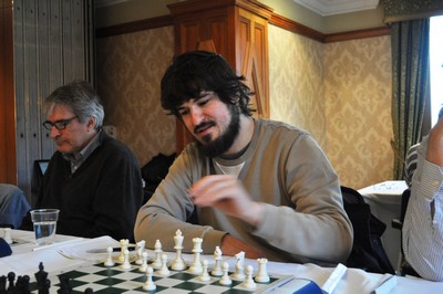 Grandmaster Jiri Stocek ( Czech Republic ) at the Bunratty Masters