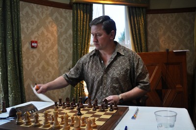 Oleg Korneev GM ( 2643 ) at the Bunratty Masters