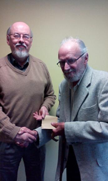 Tim Harding, Irish Veterans Champion 2015 with Andrew Thomson