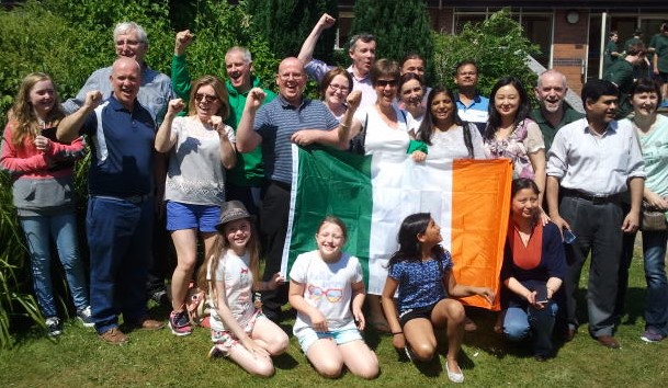 Glorney 2016 - Irish Supporters