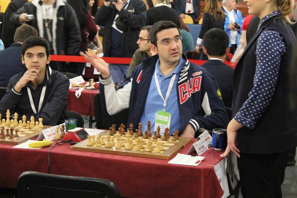 Kramnik at the 2016 ECC