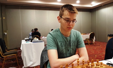 Rudolf Tirziman, at the Irish Championship