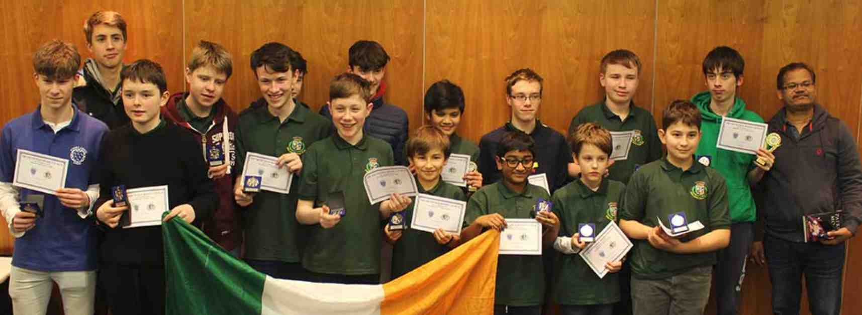 Patrick Moore Cup 2018 - Ireland at Prizegiving