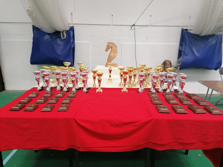 Beautiful Trophies at Millfield International 2019