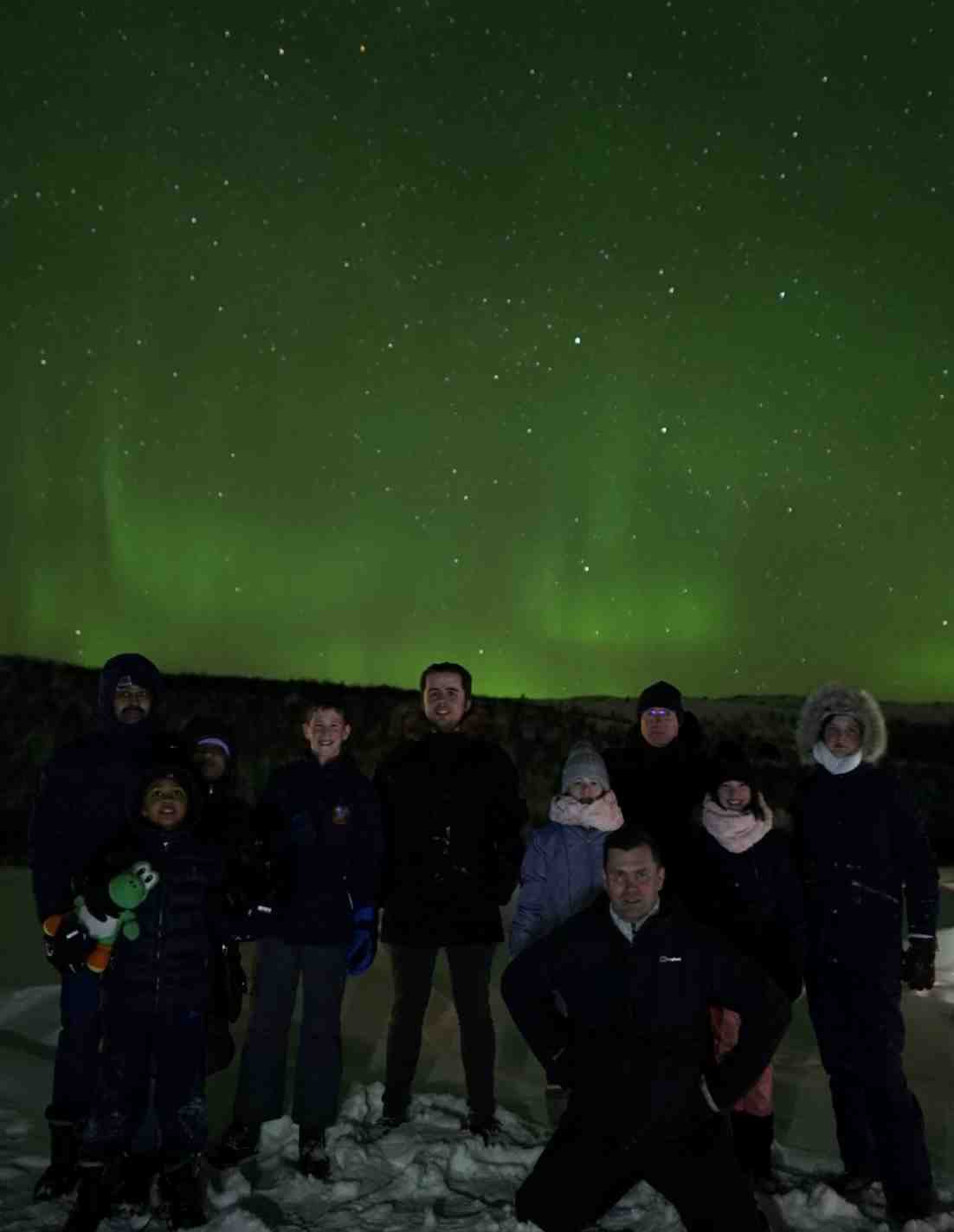 ICU Green Northern Lights