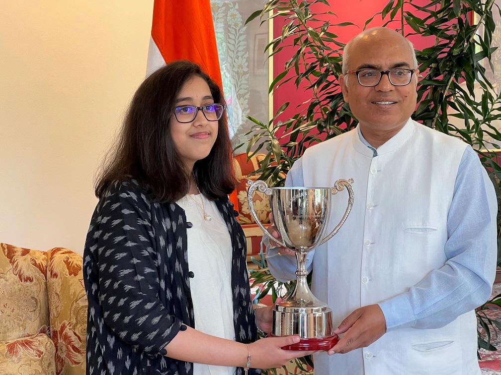 Irish Womens Champion 2022: Trisha Kanyamarala