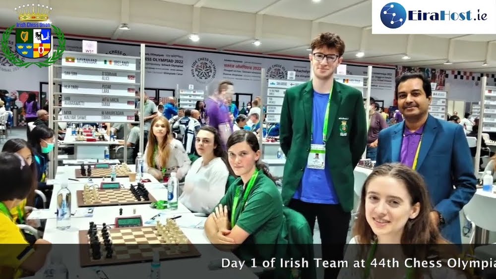 Ireland at Olympiad day 1