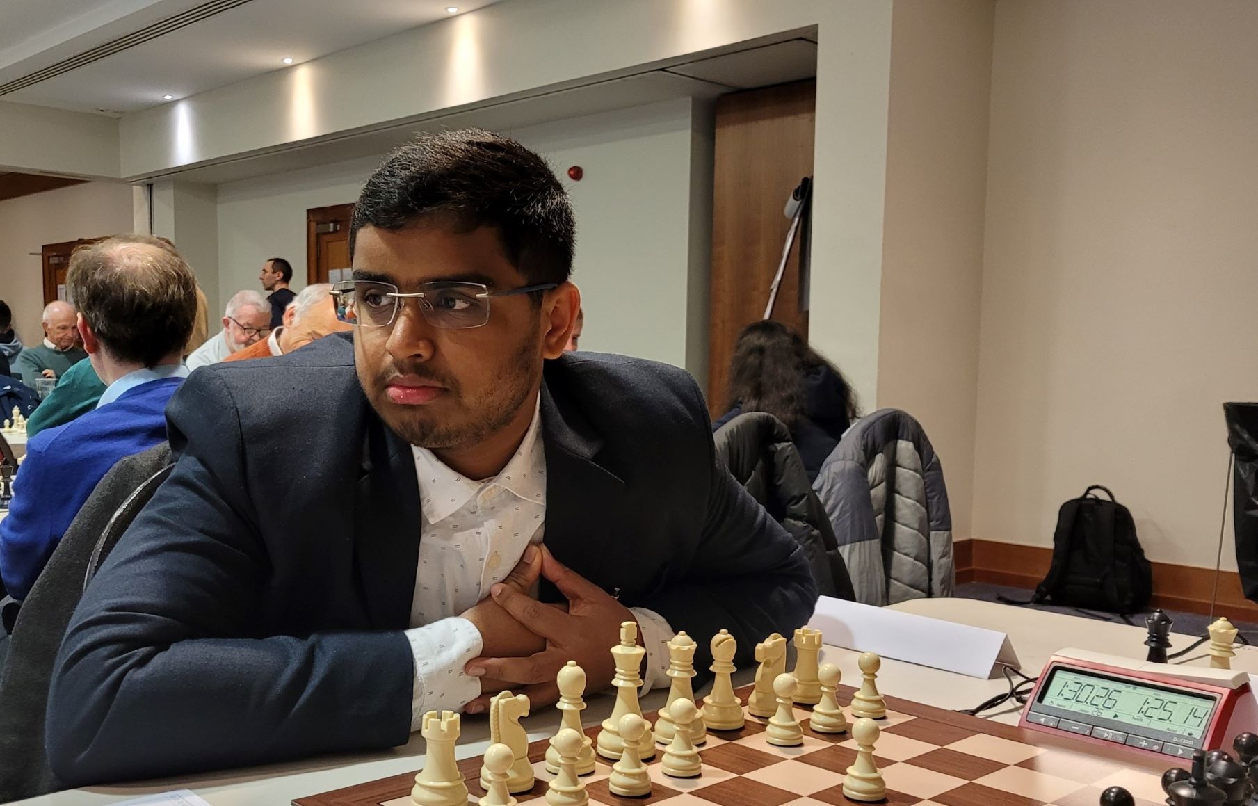 Tarum Kanyamarala at the Kilkenny Masters