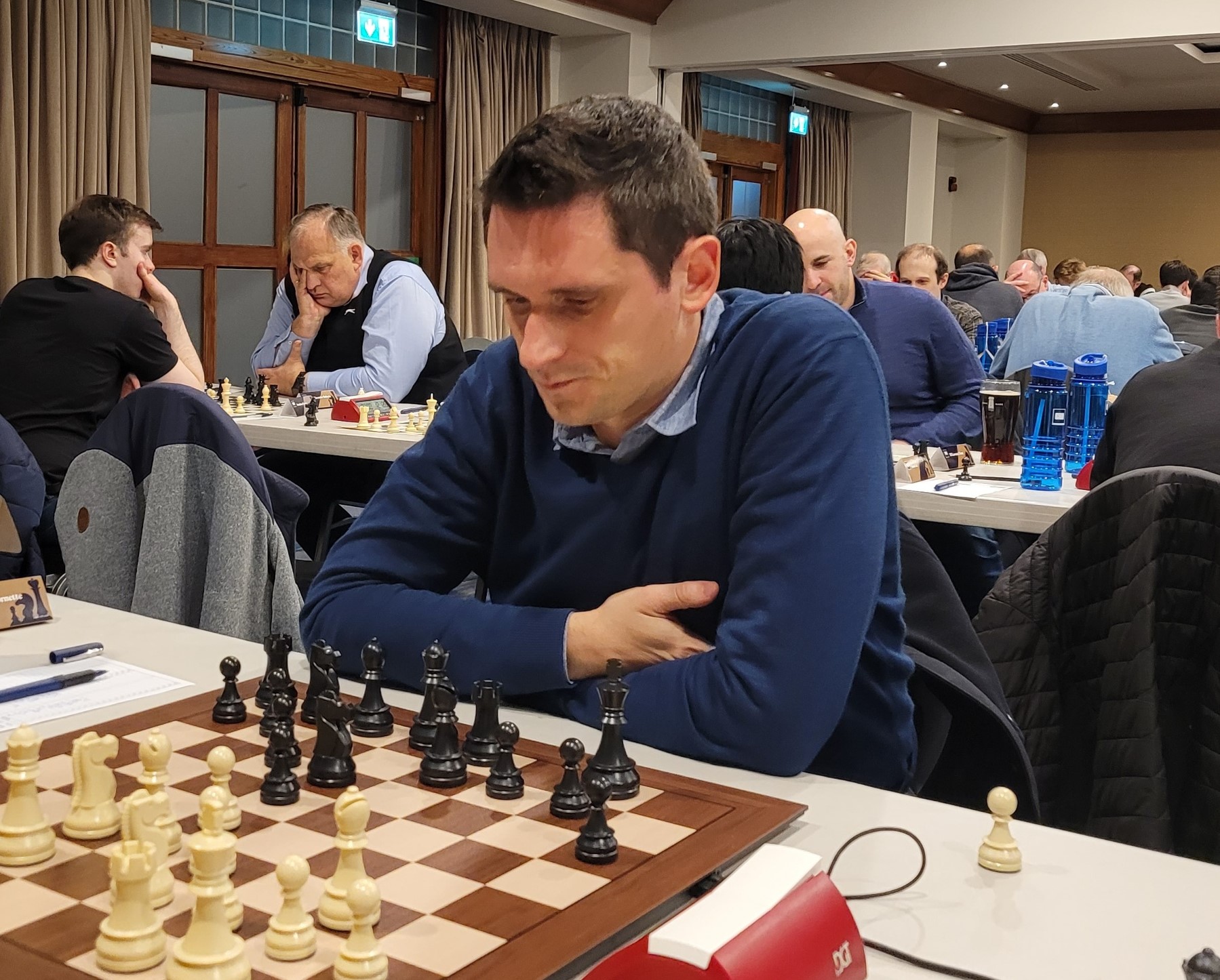 Matthieu Cornette at the Kilkenny Masters for the umpteenth time