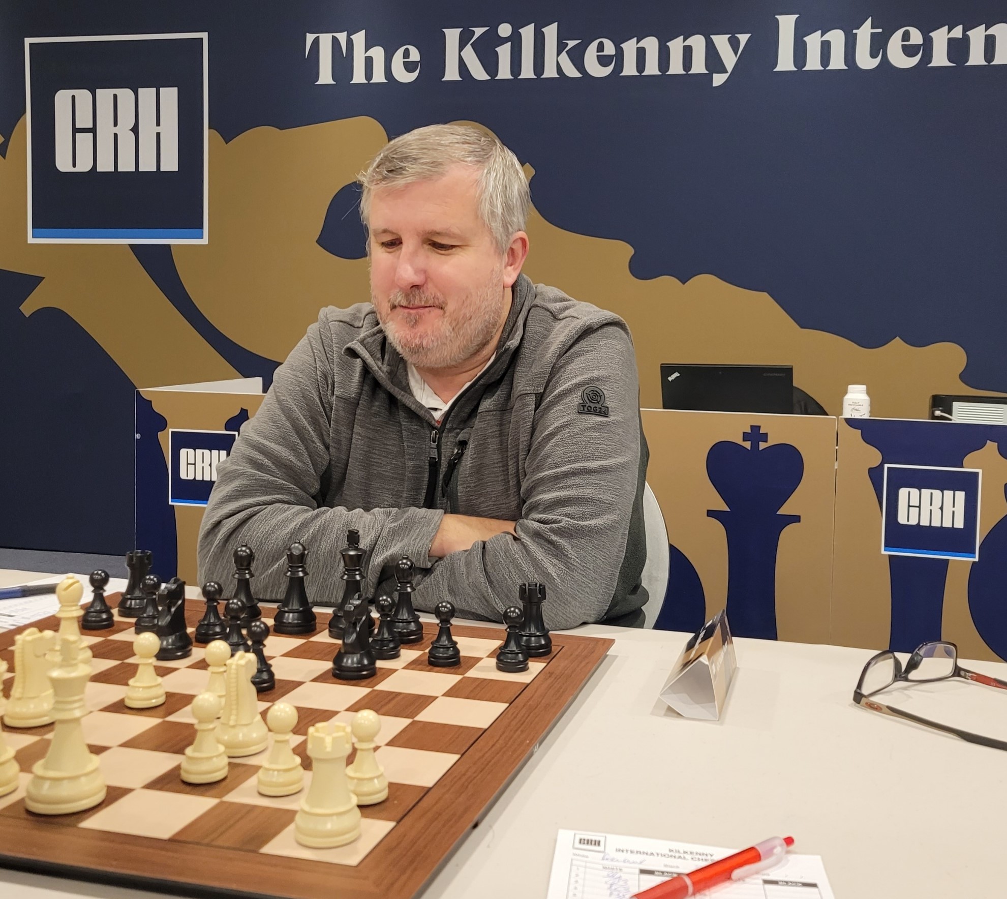 Matthew Turner at the CRH Kilkenny Masters