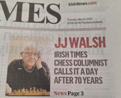 JJ Walsh calls it a day