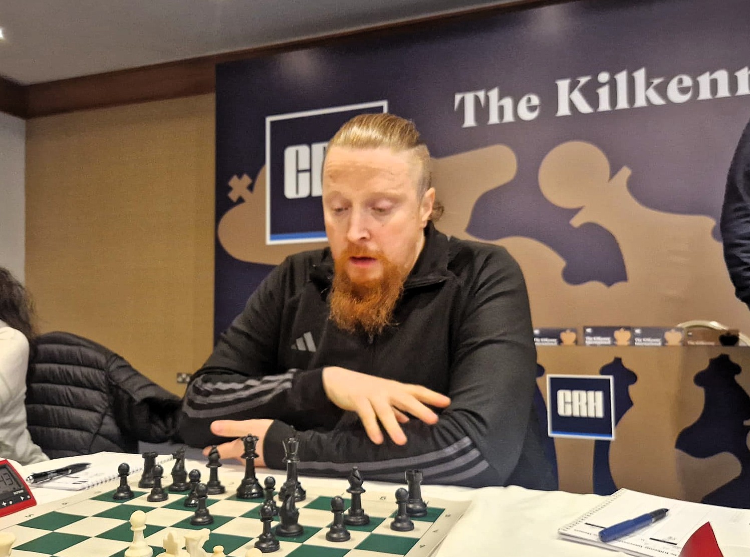 Simon Williams at the CRH Kilkenny Masters